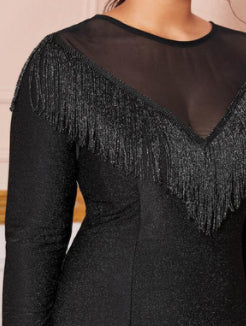 Fat Women Plus Size Evening Party Prom Long Dress Dresses - ROUTINE FASHION